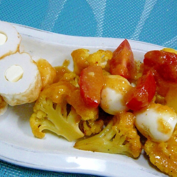 ♥バレンタインに チーちくとカリフラワーのサラダ♥